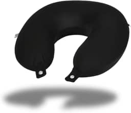 Travesseiro Para Viagem Almofada Nasa Almofada De Pescoço Com Botão, Almofada De Apoio Anatômica Para Avião, Carro E Ônibus, Descanso Confortável, Portátil E Macio, Para Dormir (Cor Sortida)