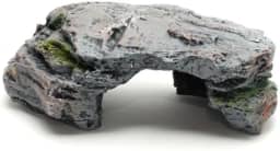 Tocas de Rochas para Peixes e Répteis de Médio Porte | Ornamento de Resina Atóxica para Aquários e Terrários | Pintura Artesanal (M)