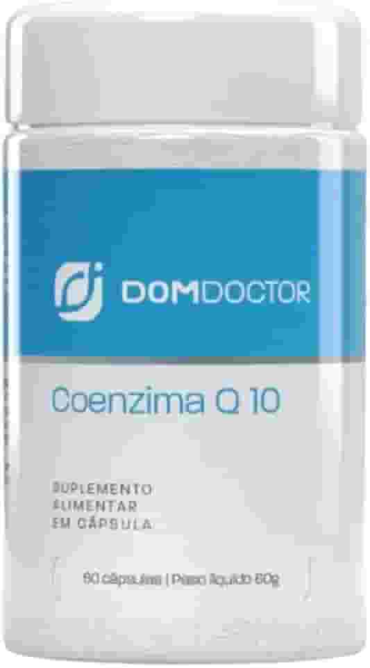 Coenzima Q10 200mg 60 Cápsulas Dom Doctor Suplemento Alimentar Sem Glúten Para Uso Diário