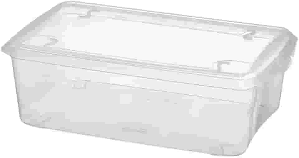 Caixa Organizadora Para Sapatos Com Ventilação Empilhável