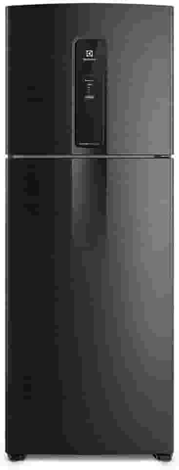 Geladeira Electrolux Frost Free Inverter 480L Efficient com AutoSense SmartBivolt Duplex cor Black Inox Look (IT70B) - Bivolt