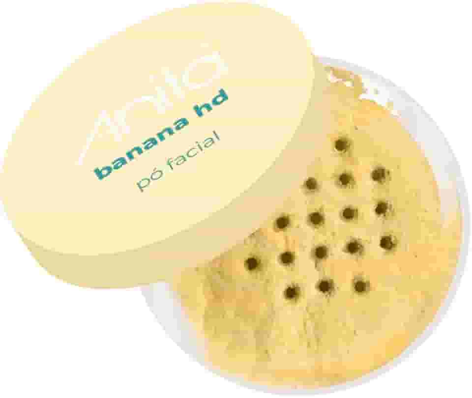 Pó Facial Banana Hd Vegano, Anita