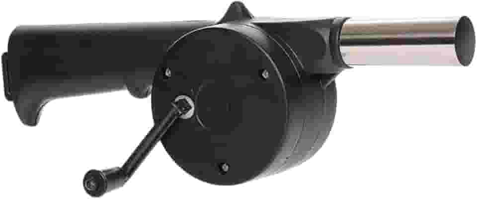 Soprador Acendedor De Churrasqueira Lareira Carvão Manual 24cm