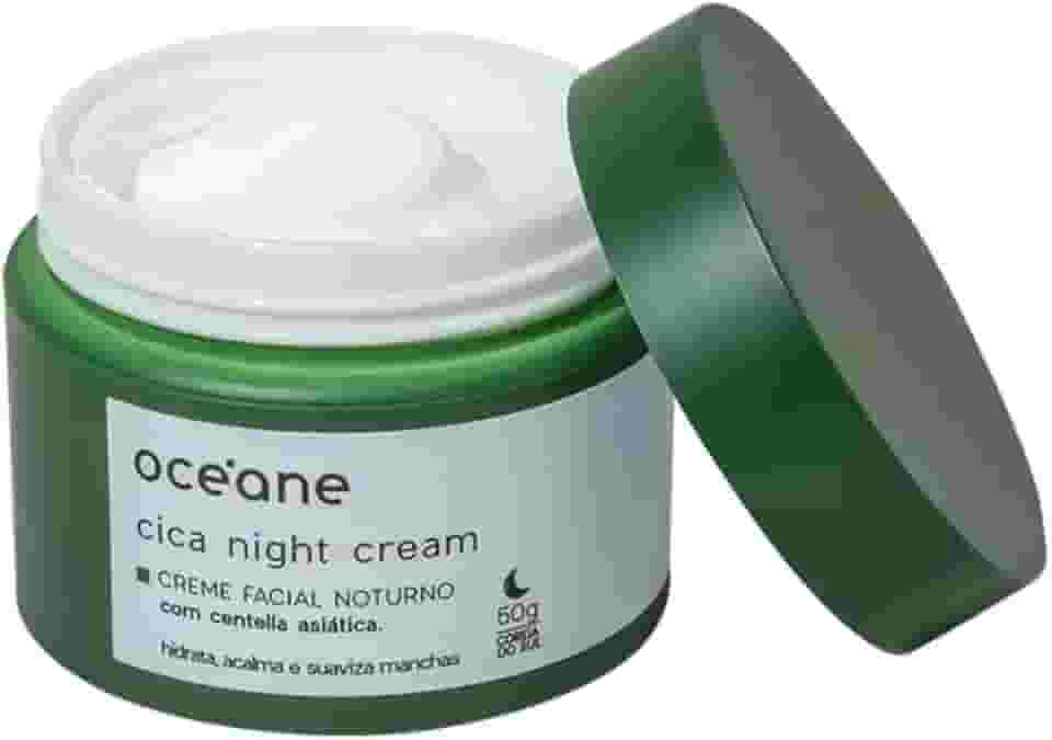 Oceane Creme Facial Noturno - Cica Night Cream 50G