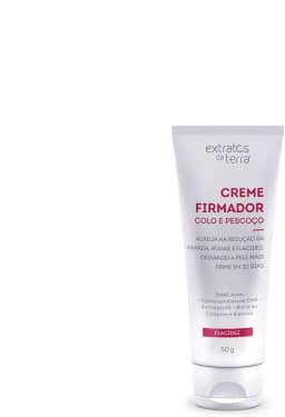 Creme Firmador Colo e Pescoço 50g – Combate Flacidez, Papada e Rugas, Diminui Sinais de Envelhecimento, além de Hidratar a Pele