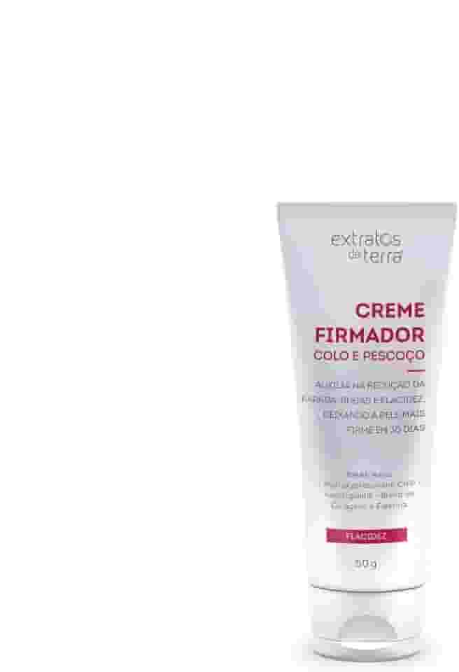 Creme Firmador Colo e Pescoço 50g – Combate Flacidez, Papada e Rugas, Diminui Sinais de Envelhecimento, além de Hidratar a Pele