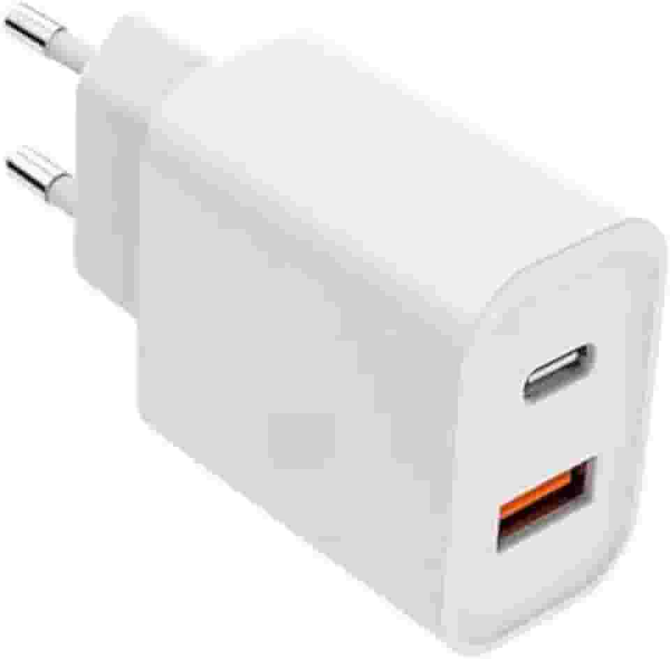 Carregador Universal Ultra Rápido/Turbo Duo, USB-C e USB-A Power Delivery 40W, 9.1 A Quick Charge 4.0