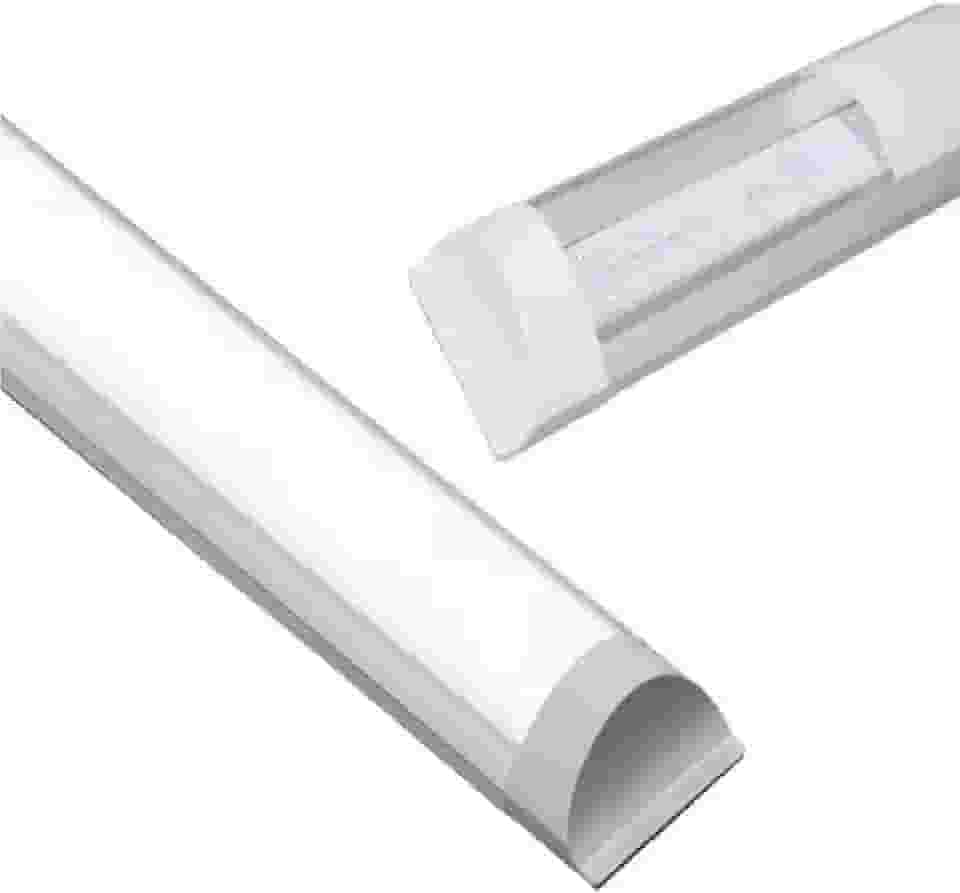 Lâmpada Led Tubular 60cm Slim Branco Quente 18w Completa