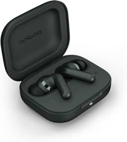 Fone de ouvido Sem Fio Bluetooth Motorola Moto buds+ Sound by Bose Cancelamento de Ruído Ativo - Black