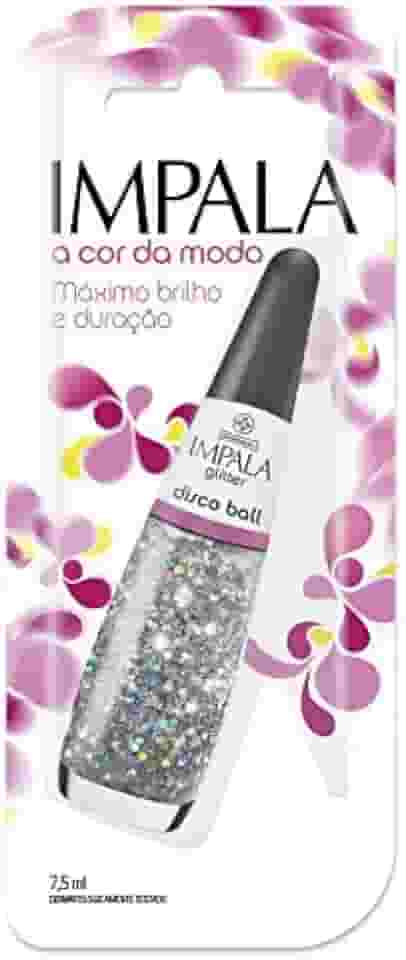 ZKMAGIC Esmalte Glitter Disco Ball Impala Cosmeticos Holográfico 7.5 Ml