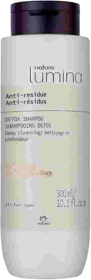 Natura – Linha Lumina (Antirresíduos) – Shampoo Detox 300 ml – (Natura – Coleção Lumina – Shampoo antirresíduos de detox 295 ml)