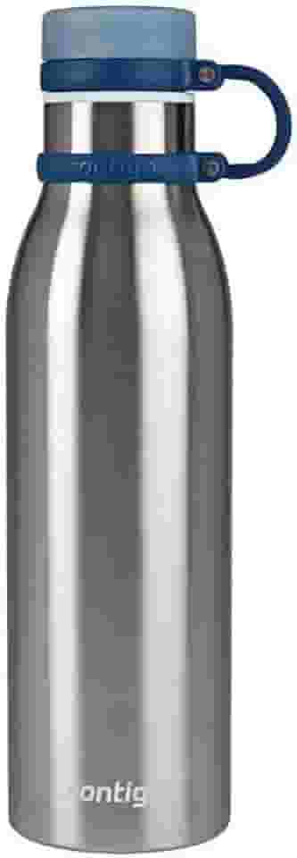 Garrafa Térmica Inox Parede Dupla Matterhorn 591ml Azul Mônaco Contigo