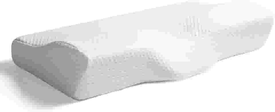 Travesseiro Cervical Ortopédico Viscoelástico – Suporte Ergonômico para Coluna e Pescoço – Espuma NASA – Alívio de Dores