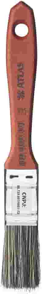 Atlas - Trincha Média de 3/4" com Cerdas Gris Selecionadas para Pintura de Tinta Látex e Acrílica.