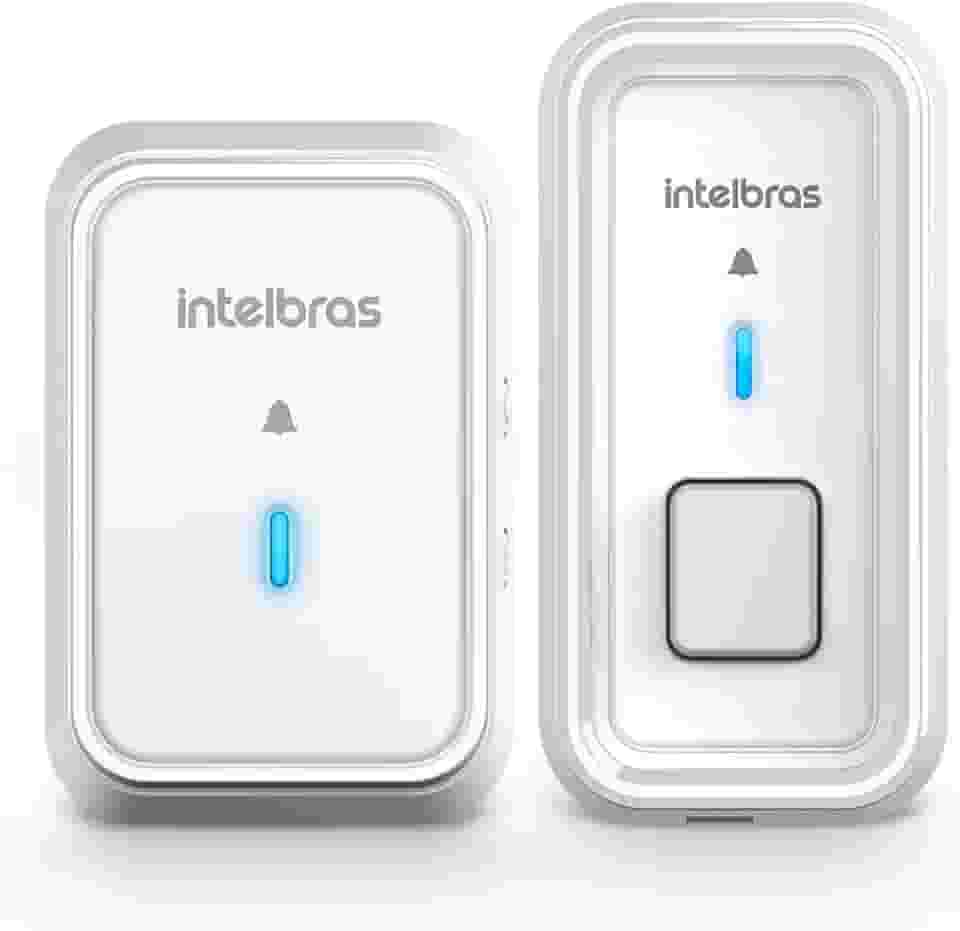 Campainha Sem Fio com Bateria Intelbras CIB 101 Branco
