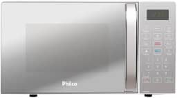 Micro-ondas Philco 20 Litros Limpa Fácil Espelhado Branco PMO23EB - 220V