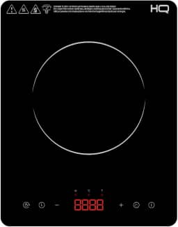 Cooktop de Indução HQ 1 Boca Portátil 2000W Preto HQ-IDS2001P 220V