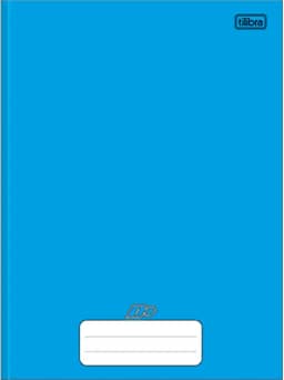 Tilibra - Caderno Brochura Universitário, Capa Dura, D+, 200x275mm, 96 Folhas, Azul