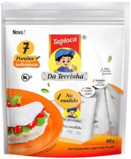 Pack Goma Pronta para Tapioca Da Terrinha com 7 sachês 70g