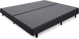 Cama Box Queen Anti Refluxo Preto Inclinada 158x198cm BF Colchões