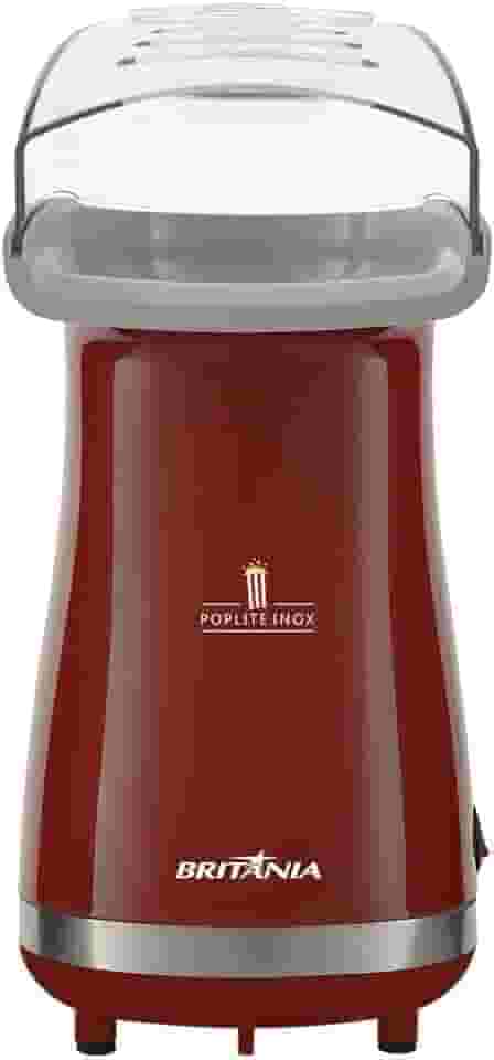 Pipoqueira, Poplite inox Bpi01vi, Vermelho, 127V, Britânia