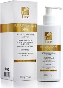 Creme Firmador DMAE rejuvenescedor ameniza flacidez Reafirman Peel line