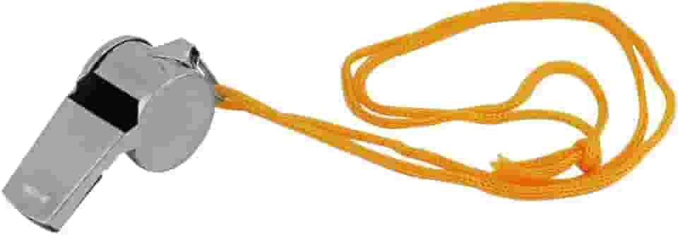 Apito De Metal, Western, Com Cordão, 2 Unidades