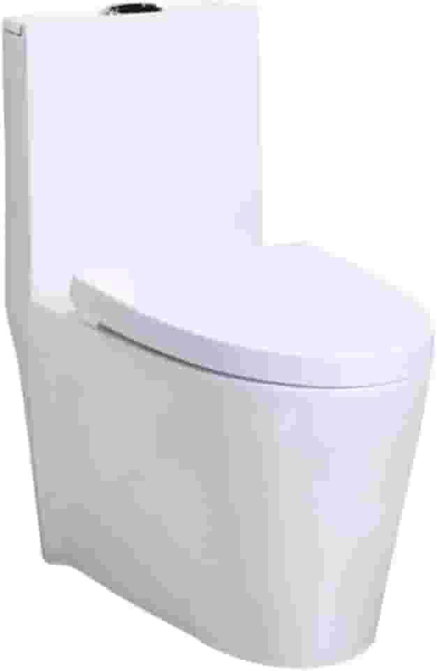 Vaso Sanitário Monobloco Gowff Branco Assento Soft Closing Descarga Ciclone