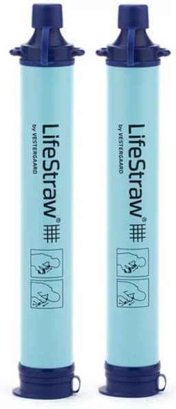LifeStraw Filtro de água pessoal para caminhadas, acampamento, viagens e preparação para emergências