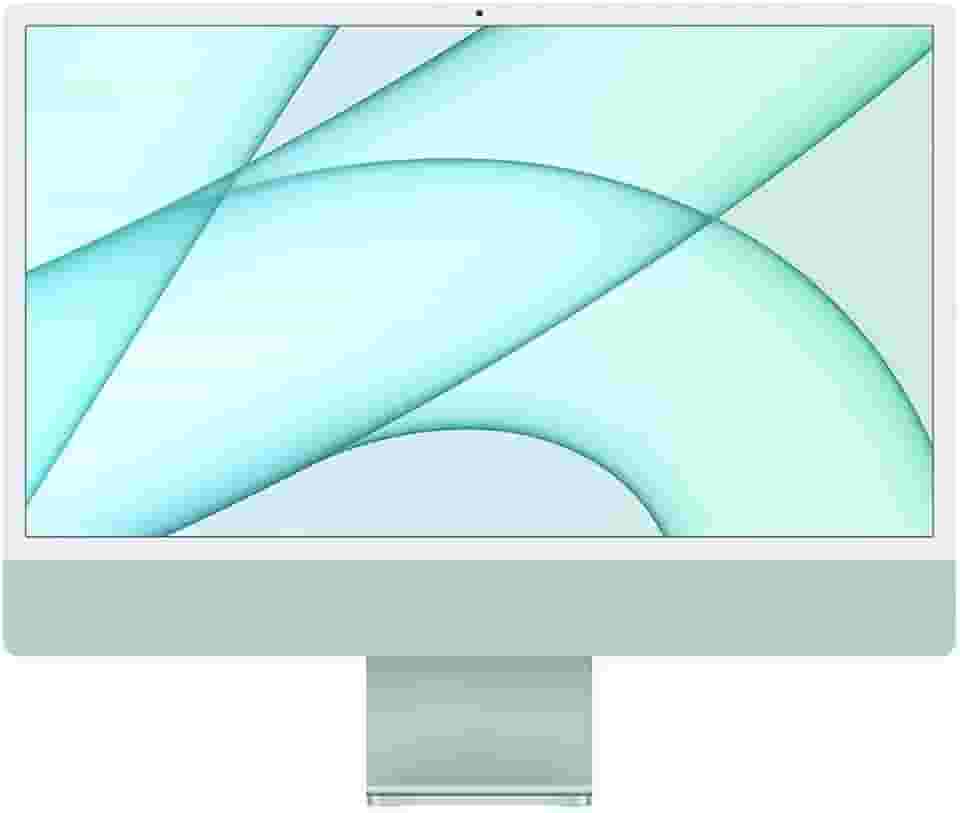 Apple iMac (de 24 polegadas, Processador M1 da Apple com CPU 8‑core e GPU 7‑core, 8 GB RAM, 256 GB) - Verde
