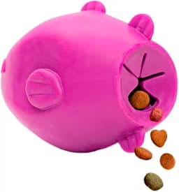 Amicus Brinquedo De Borracha Fun Toys Fundo Do Mar Para Enriquecimento Ambiental Dos Cães Peixe Roxo M/G