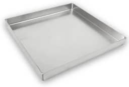 FORMA ASSADEIRA QUADRADA PARA BROWNIE 21X21X2 ALUMÍNIO