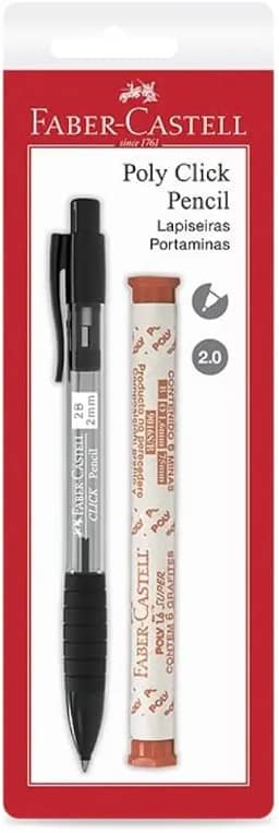 LAPISEIRA CLICK PENCIL 2.0MM PRETA CTL