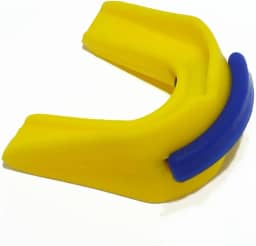 Protetor Bucal Zona Livre Duplo - Amarelo