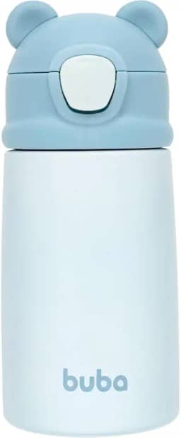 Buba, Copo Térmico Parede Dupla Ursinho Azul