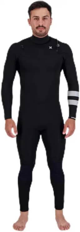 Long John Hurley M Advant 3/2 FullSuit Manga Longa Preto