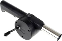 Soprador Acendedor Manual Churrasqueira Fogão Lareira para Carvão Churrasco Fogo Rápido