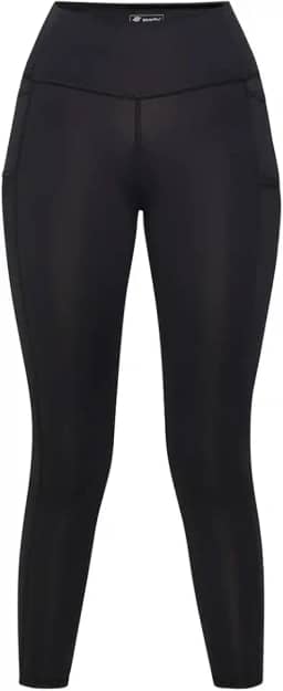 Calça Legging Feminina com 6 Bolsos - Calças Cintura Alta Academia, Roupas para Exercícios Fitness, Proteção FPU 50 -Sport BR