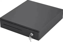 Gaveta Dinheiro Caixa de Dinheiro Registradora Comercial com Botão de Acionamento e Chave