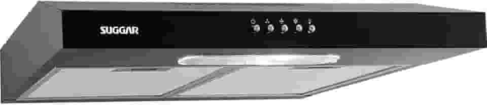SUGGAR DEPURADOR DE AR SLIM 60CM 3 VEL. PRETO 110V DPS161PT