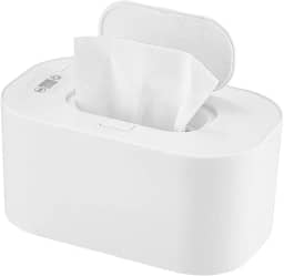Dabey Aquecedor de lenços umedecidos para bebês USB 3 modos de temperatura Aquecedor de lenços umedecidos para bebês 10W Temperatura constante Grande capacidade Distribuidor portátil de aquecedores de