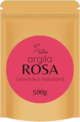 Argila Rosa Calmante e Hidratante UOM | 500g e 100g (500g)
