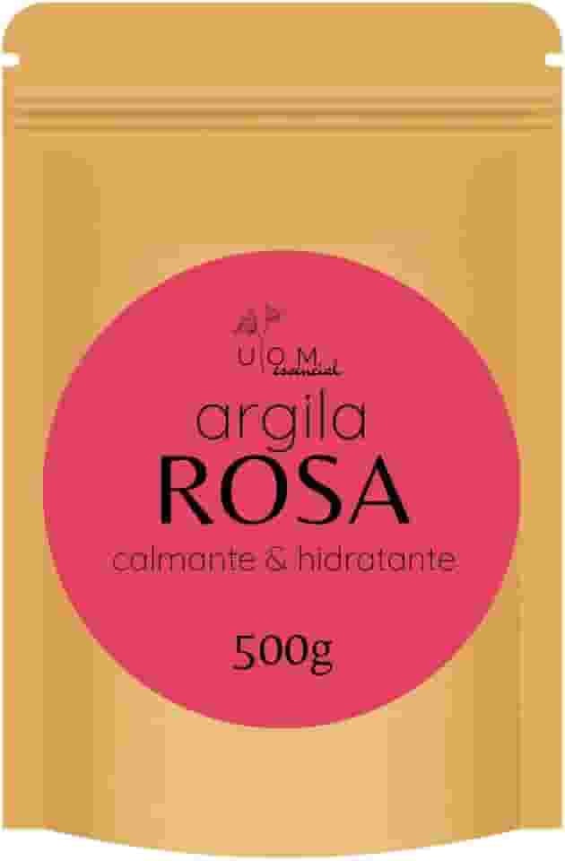 Argila Rosa Calmante e Hidratante UOM | 500g e 100g (500g)