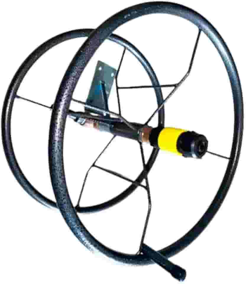 Enrolador De Mangueira, Enrolador Suporte Mangueira Jardim Até 30 Metros Em Aço