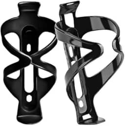 2 Suporte para Garrafa de Água para Bicicleta MTB/Speed, Nylon Resistente, Preto Acessório de Ciclismo Suporte de Garrafa Leve e Prático para Ciclistas, Ideal para Manutenção e Transporte Caramanhola