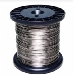Arame de Aço Inox 0,70mm Perfeito para Cerca Elétrica e Criação e Projetos Artesanal 200 Mt- 304L