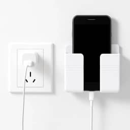 Suporte de Parede para Celular e Controle Remoto – Adesivo Forte, Instalação Sem Furo, Multiuso e Prático