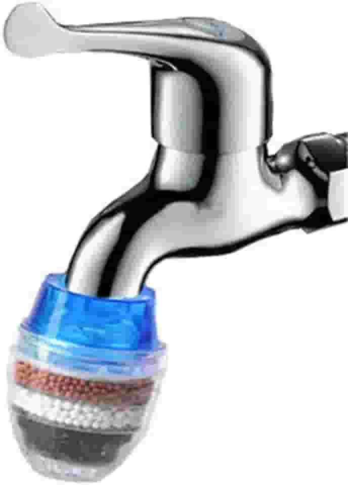 Toque Na Cabeça,Jiangtao Torneira Filtro de água Purificador Filtro de torneira de cozinha Carvão ativado Remove cloro Flúor Metais pesados Amaciador de água Filtro de torneira de água