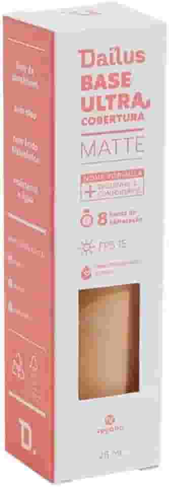 Dailus Base Liquida -Ultra Cobertura-D3-Claro
