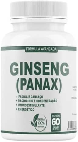 Ginsg. Pa 500mg 60 cáps - 1 Pote